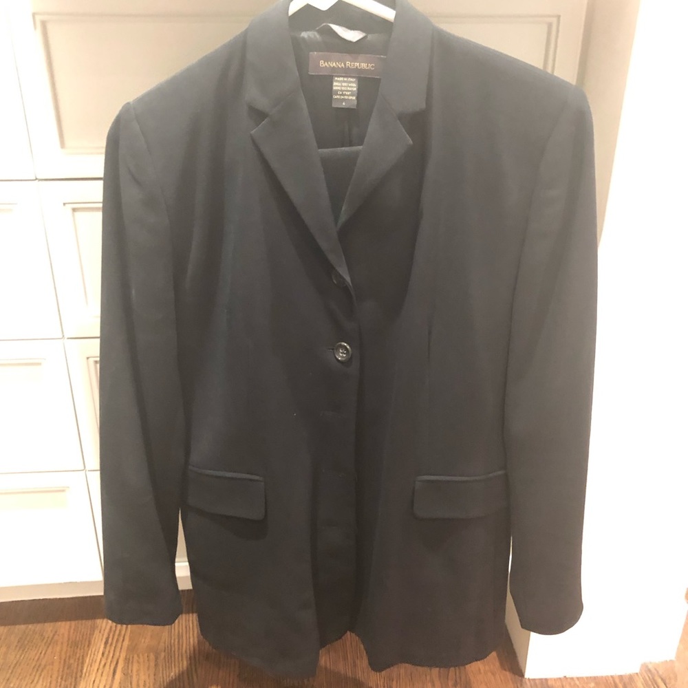 Black Banana Republic Suit - Blazer